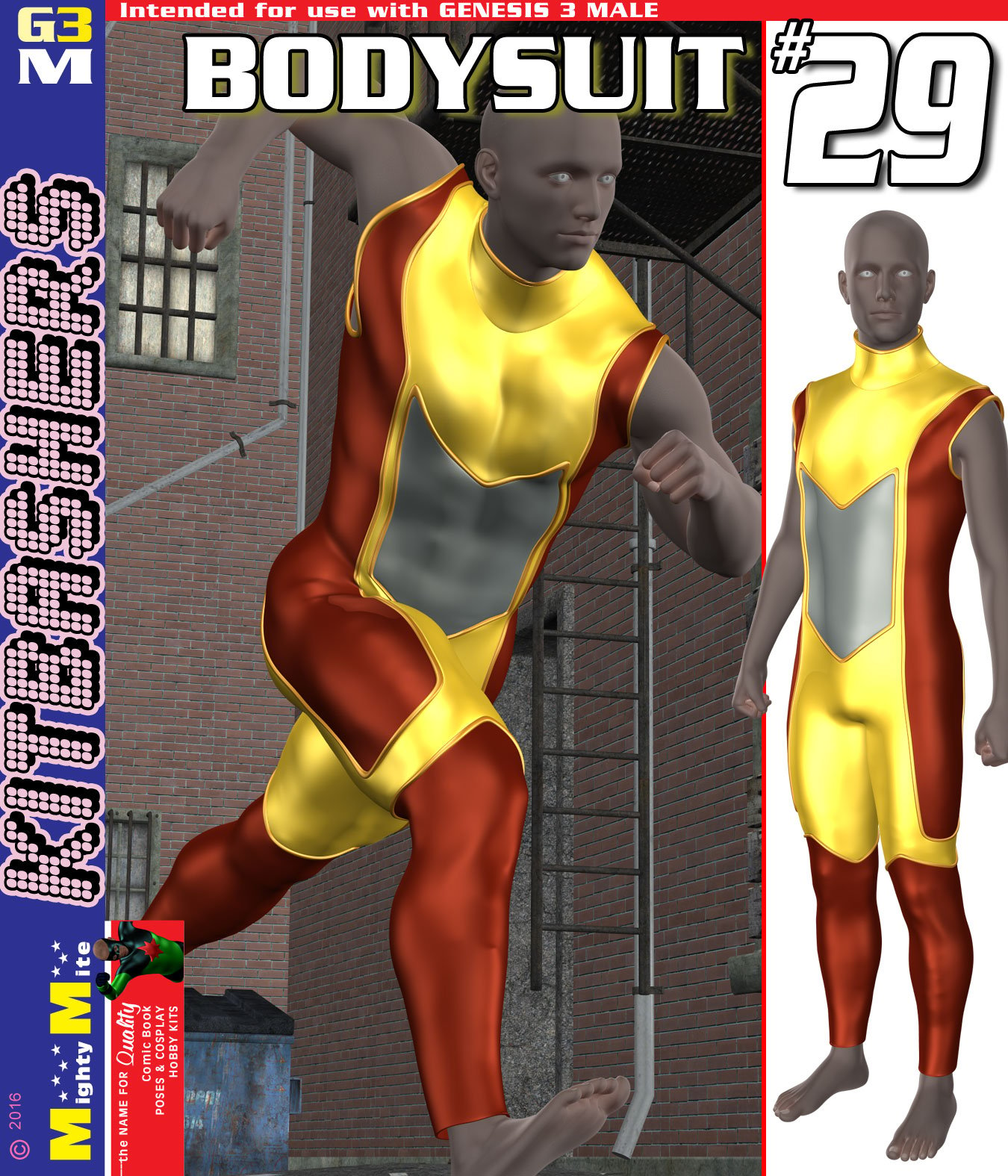 Bodysuit 029 MMKBG3M by: MightyMite, 3D Models by Daz 3D