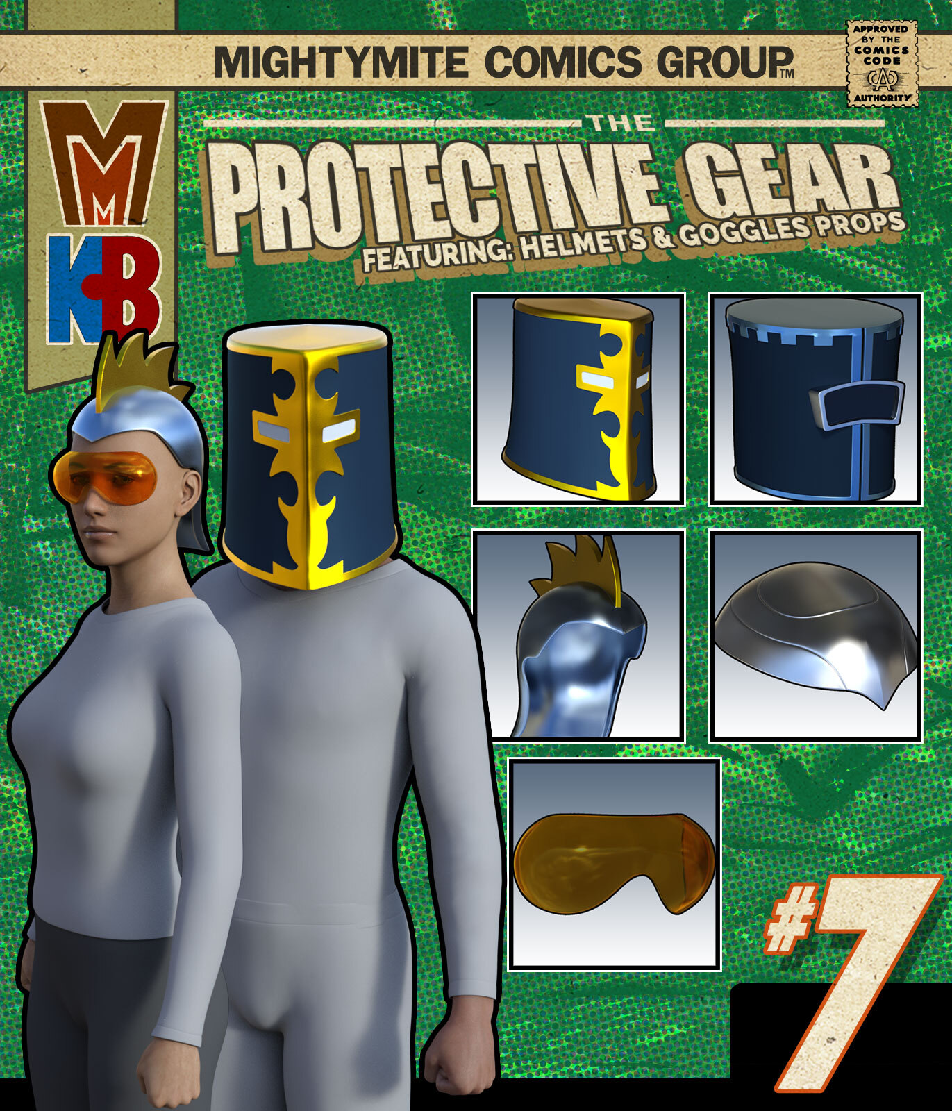 Protective Gear 007 MMKB by: MightyMite, 3D Models by Daz 3D