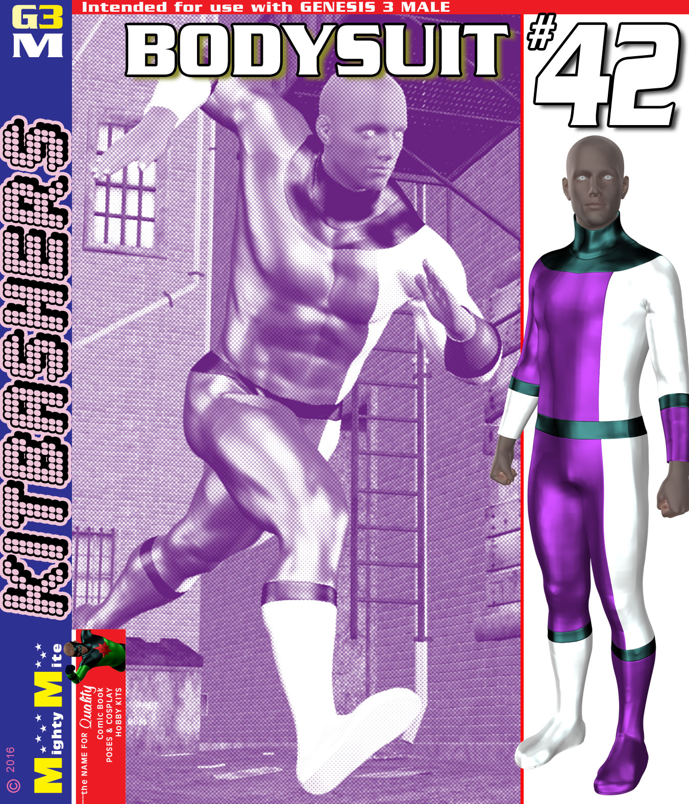 Bodysuit 042 MMKBG3M by: MightyMite, 3D Models by Daz 3D