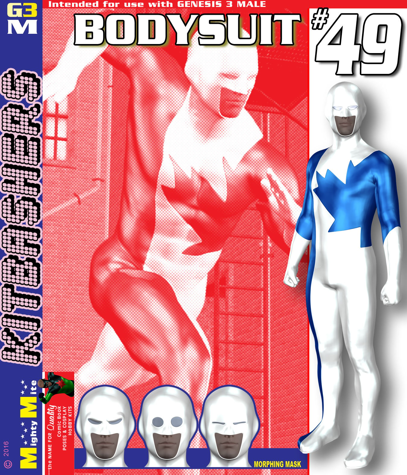 Bodysuit 049 MMKBG3M by: MightyMite, 3D Models by Daz 3D