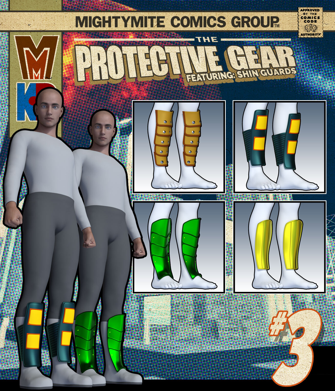 Protective Gear 003 MMKB by: MightyMite, 3D Models by Daz 3D