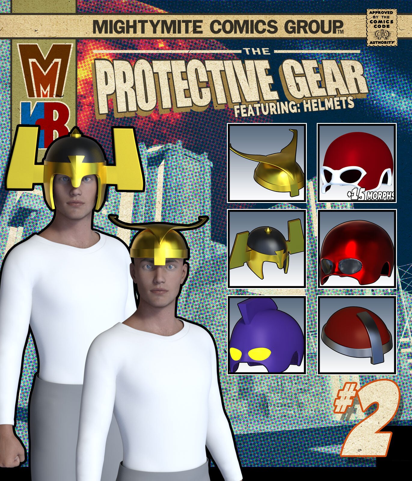 Protective Gear 002 MMKB by: MightyMite, 3D Models by Daz 3D