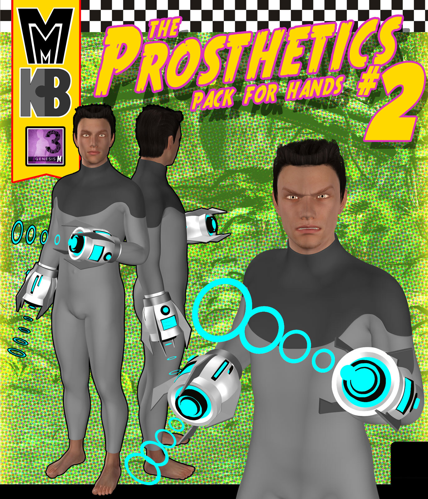 Prosthetics 002 MMKBG3M by: MightyMite, 3D Models by Daz 3D