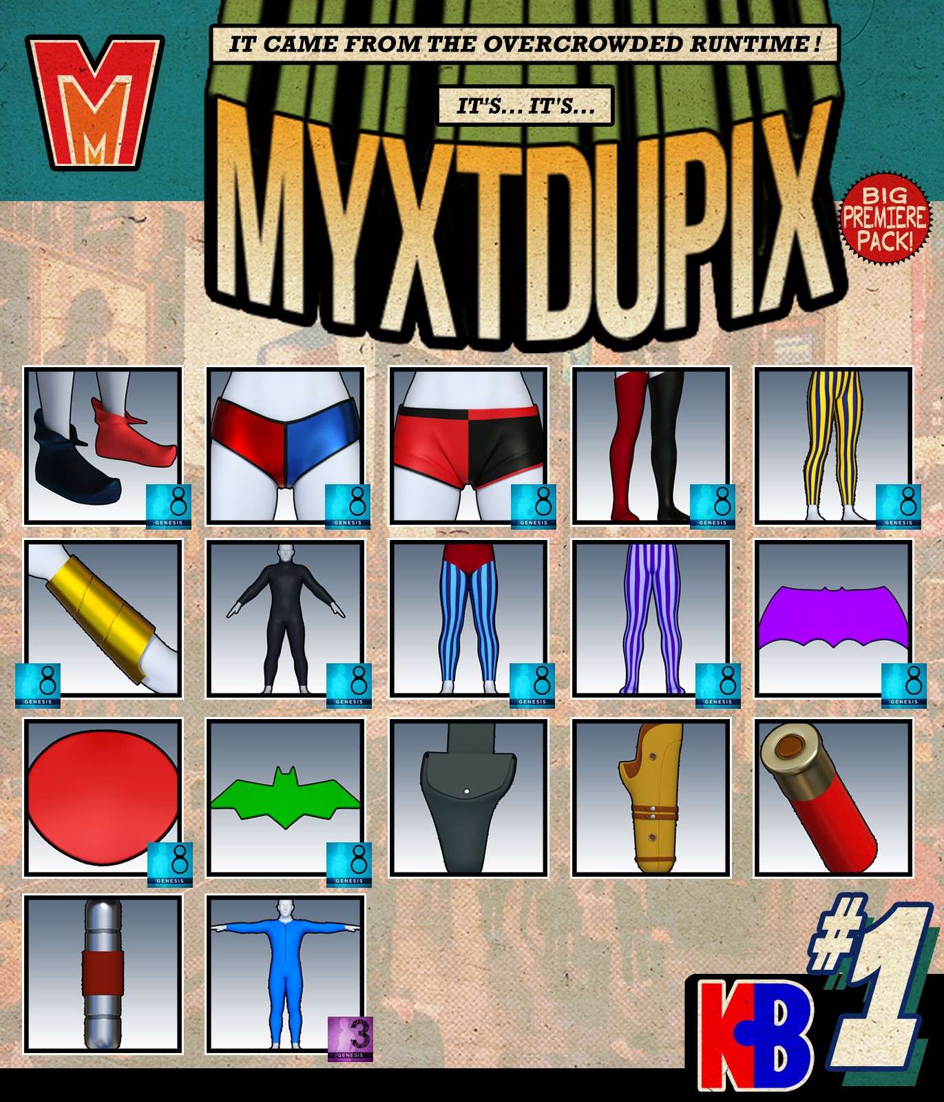 Myxtdupix 001 MMKB by: MightyMite, 3D Models by Daz 3D