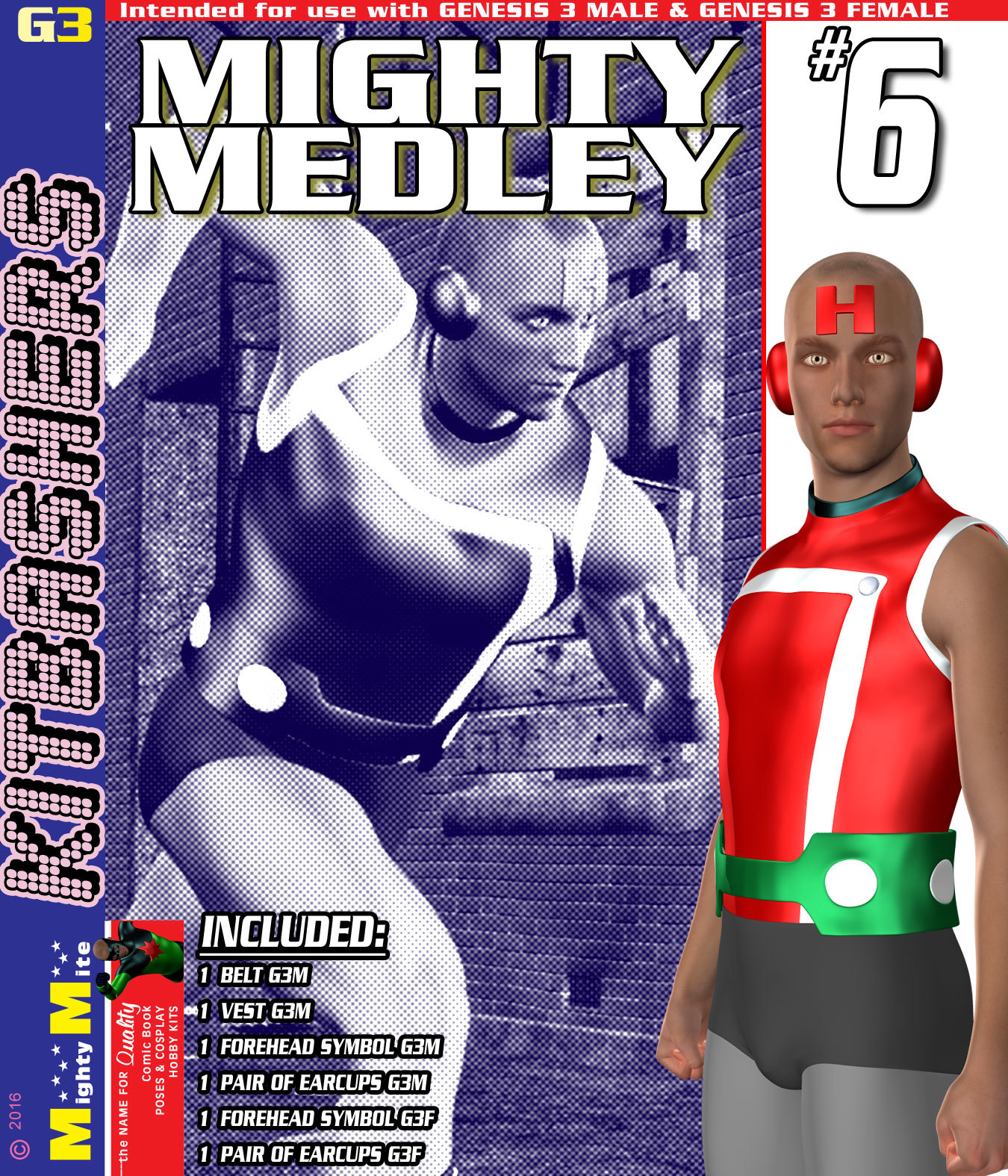 Mighty Medley 006 MMKBG3 by: MightyMite, 3D Models by Daz 3D