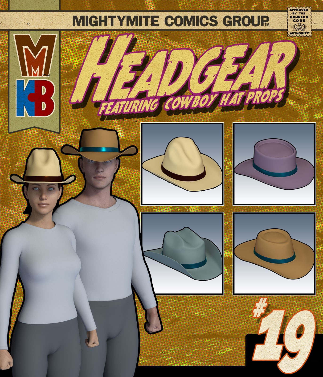 Headgear 019 MMKBG by: MightyMite, 3D Models by Daz 3D