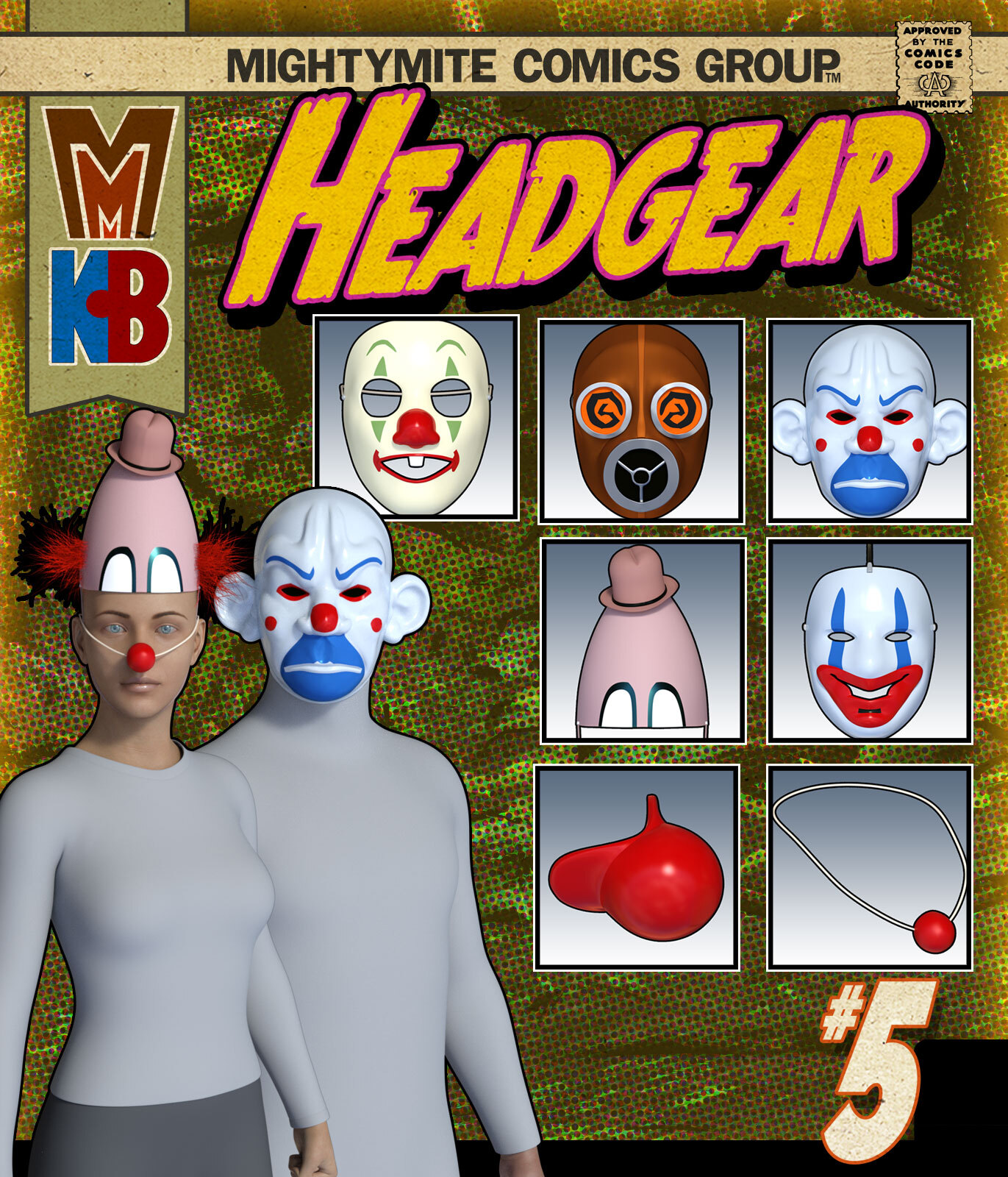 Headgear 005 MMKB by: MightyMite, 3D Models by Daz 3D