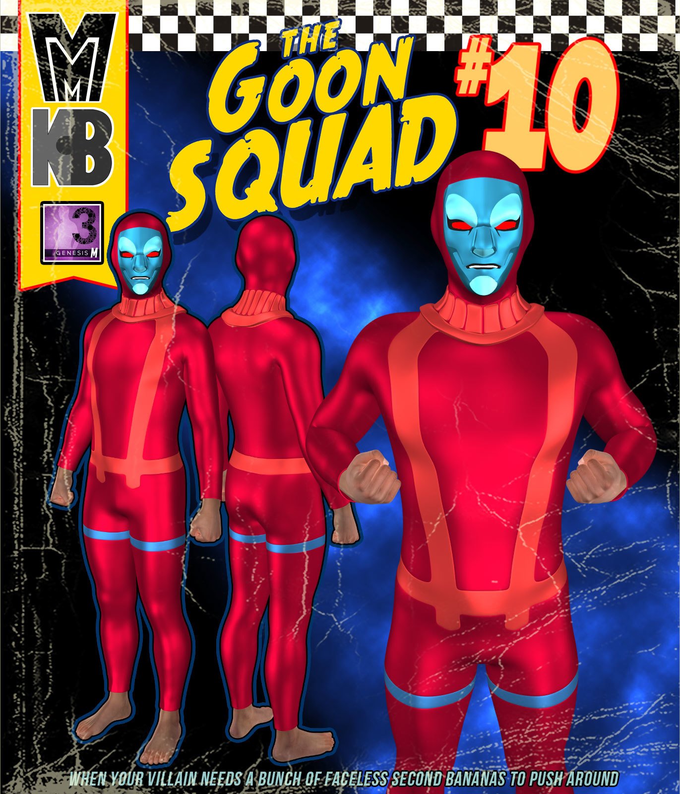 Goon Squad 010 MMKBG3M by: MightyMite, 3D Models by Daz 3D