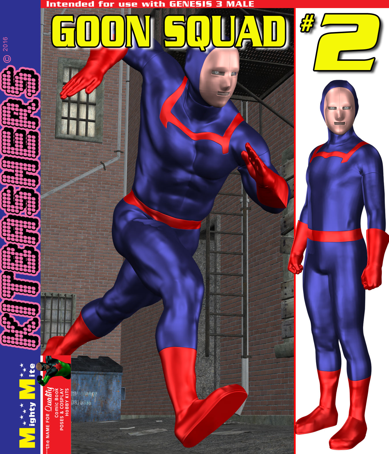 Goon Squad 002 MMKBG3M by: MightyMite, 3D Models by Daz 3D