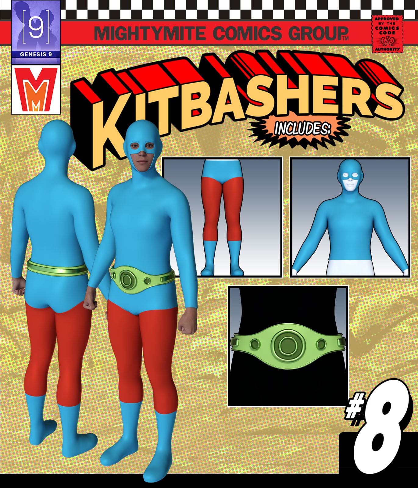 Kitbashers 008 MMG9 by: MightyMite, 3D Models by Daz 3D