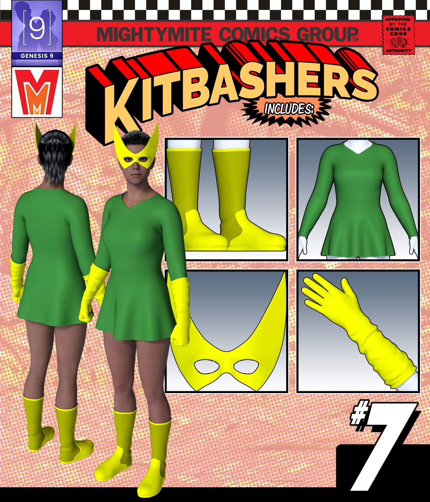 Kitbashers 007 MMG9 by: MightyMite, 3D Models by Daz 3D