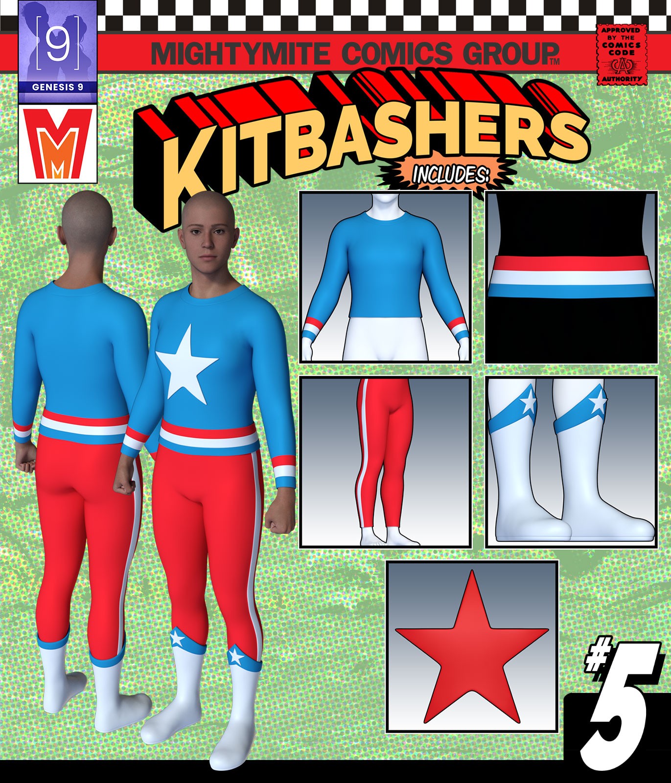 Kitbashers 005 MMG9 by: MightyMite, 3D Models by Daz 3D