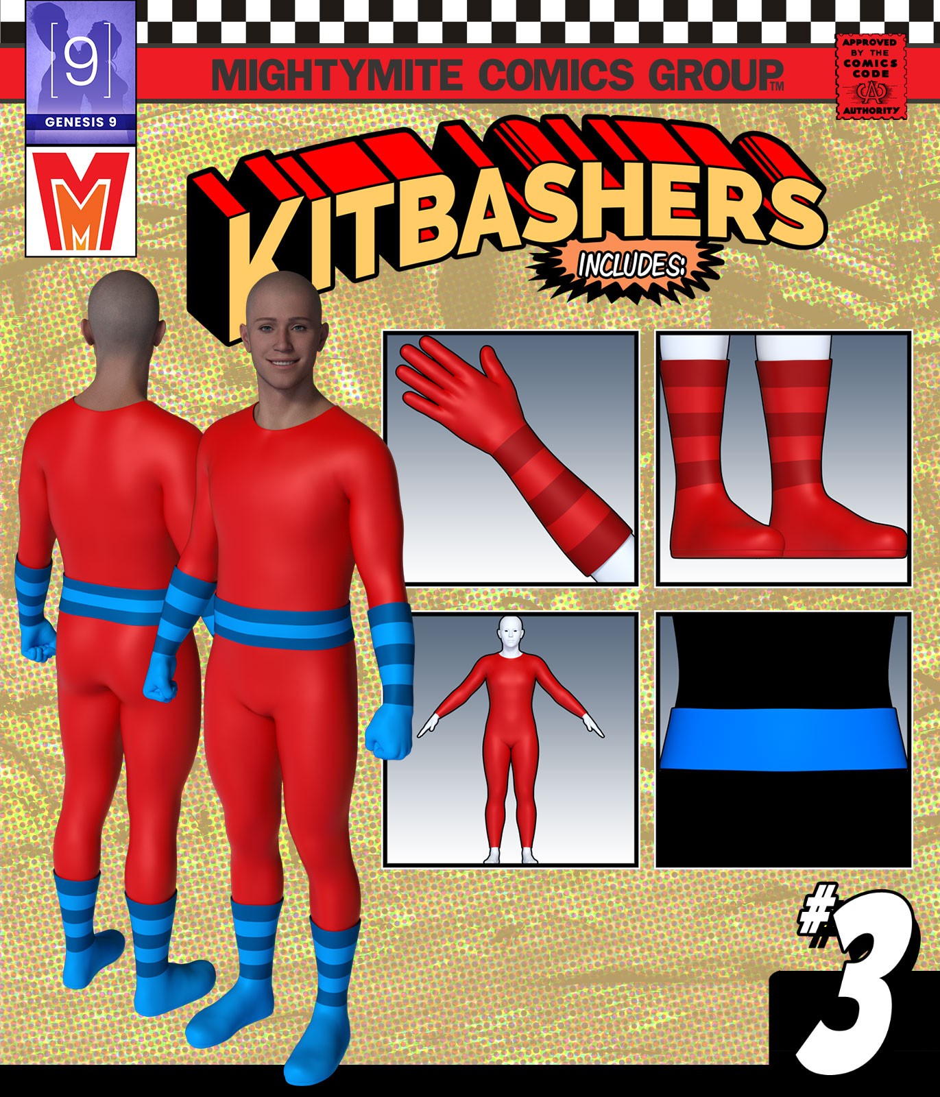 Kitbashers 003 MMG9 by: MightyMite, 3D Models by Daz 3D