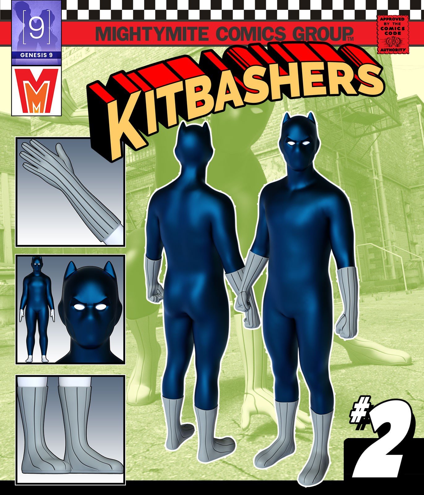 Kitbashers 002 MMG9 by: MightyMite, 3D Models by Daz 3D