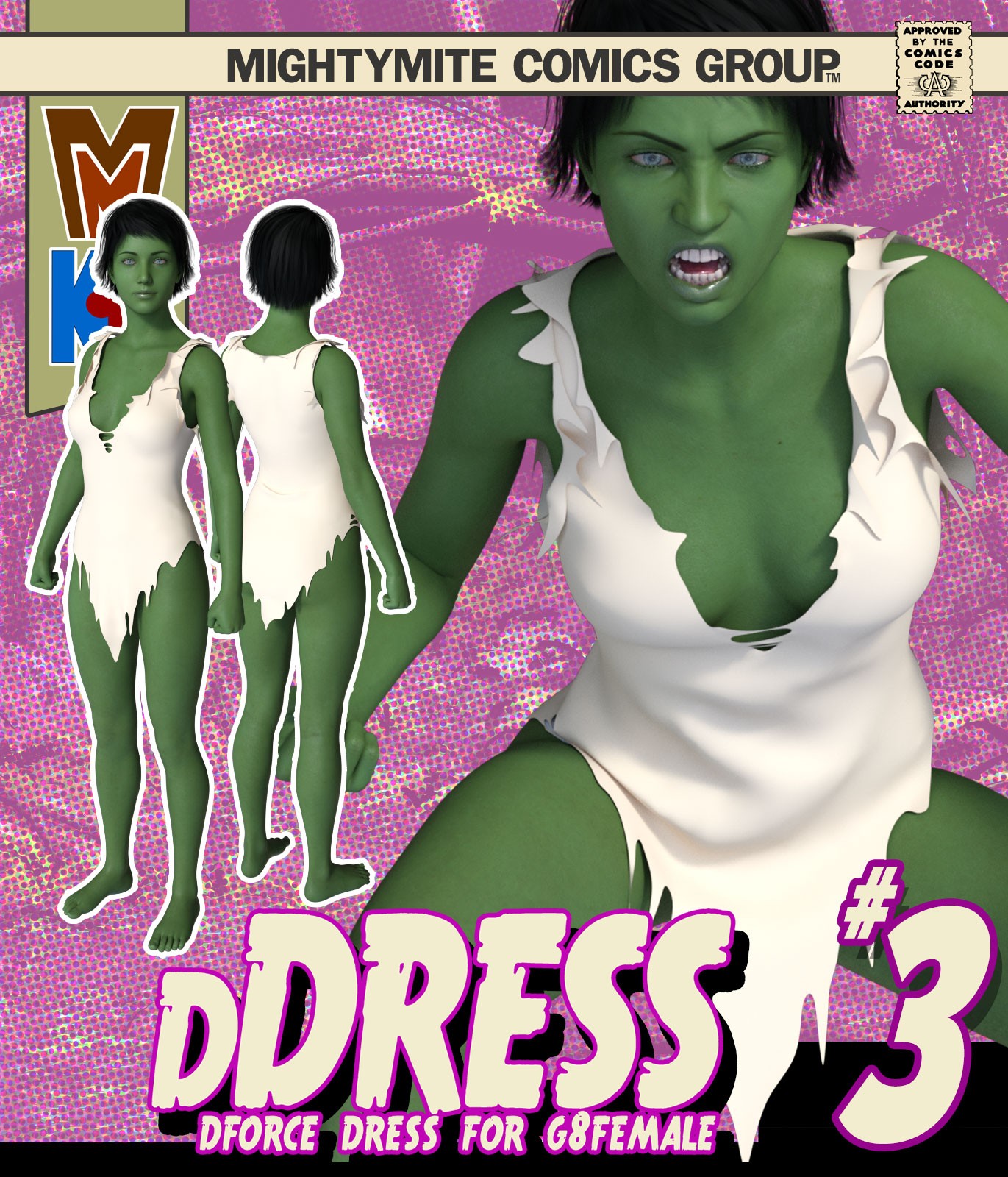 dDress 003 MMKBG8F by: MightyMite, 3D Models by Daz 3D