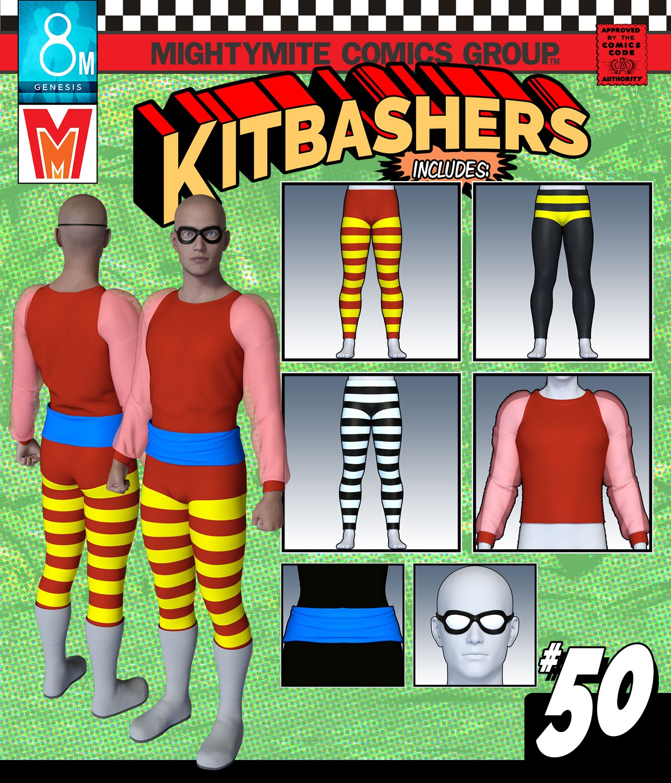 Kitbashers 050 MMG8M by: MightyMite, 3D Models by Daz 3D