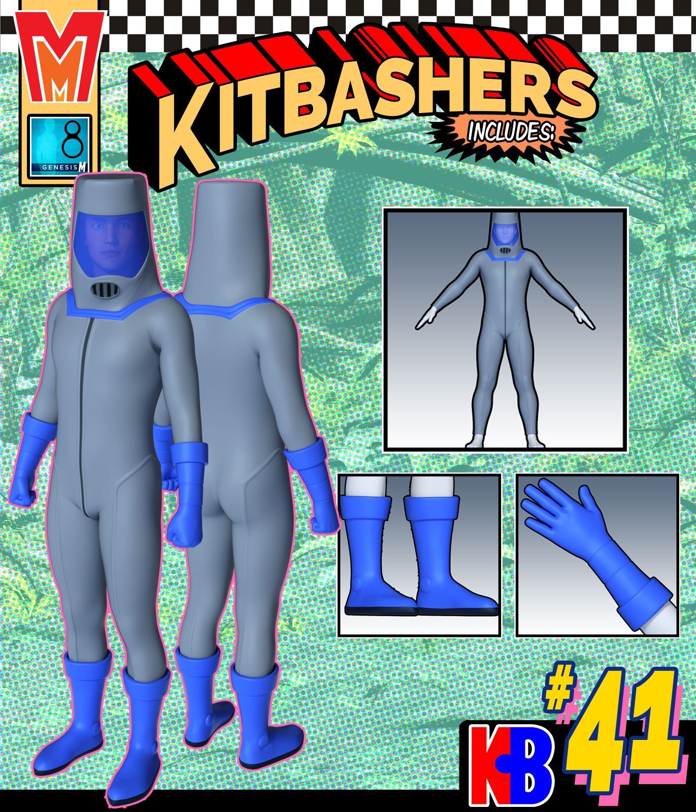Kitbashers 041 MMG8M by: MightyMite, 3D Models by Daz 3D