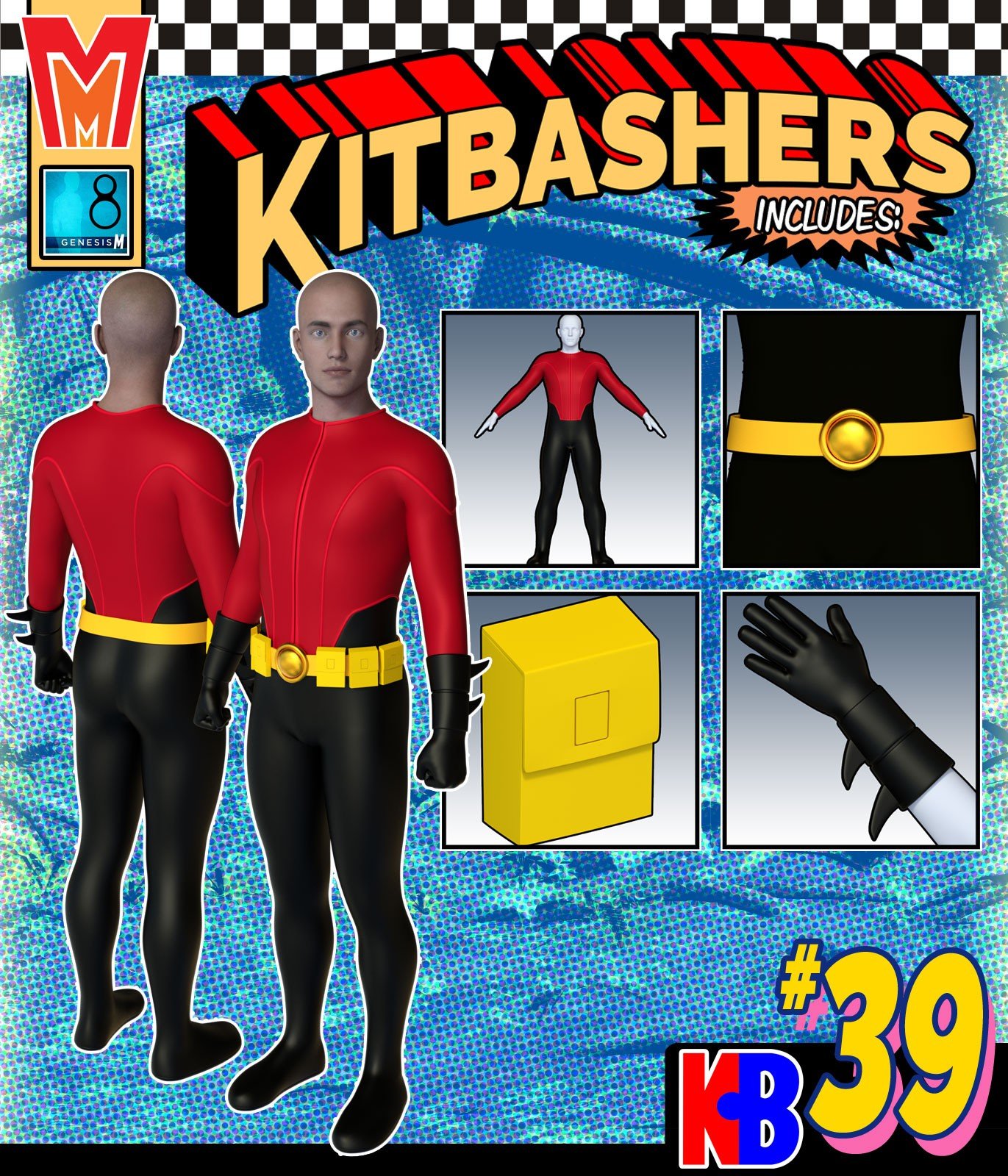 Kitbashers 039 MMG8M by: MightyMite, 3D Models by Daz 3D