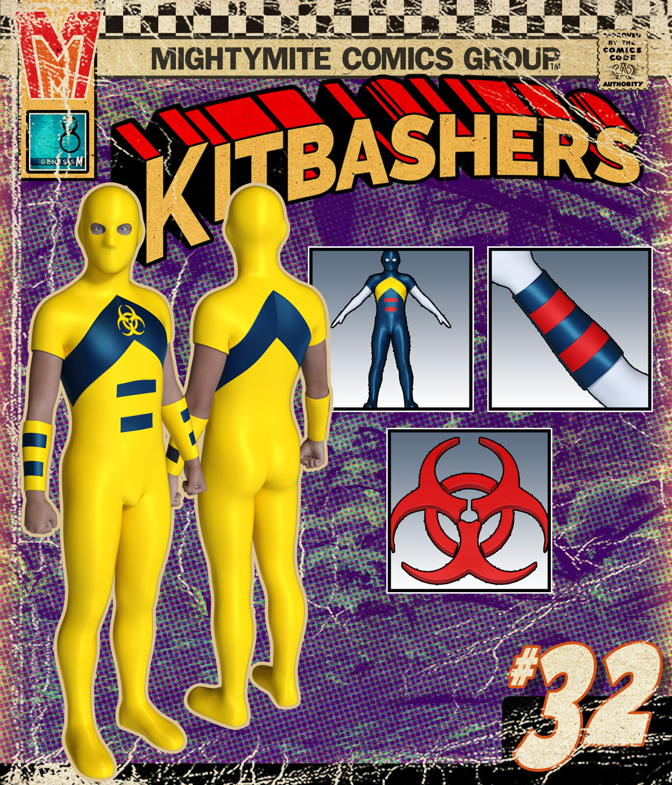 Kitbashers 032 MMG8M by: MightyMite, 3D Models by Daz 3D
