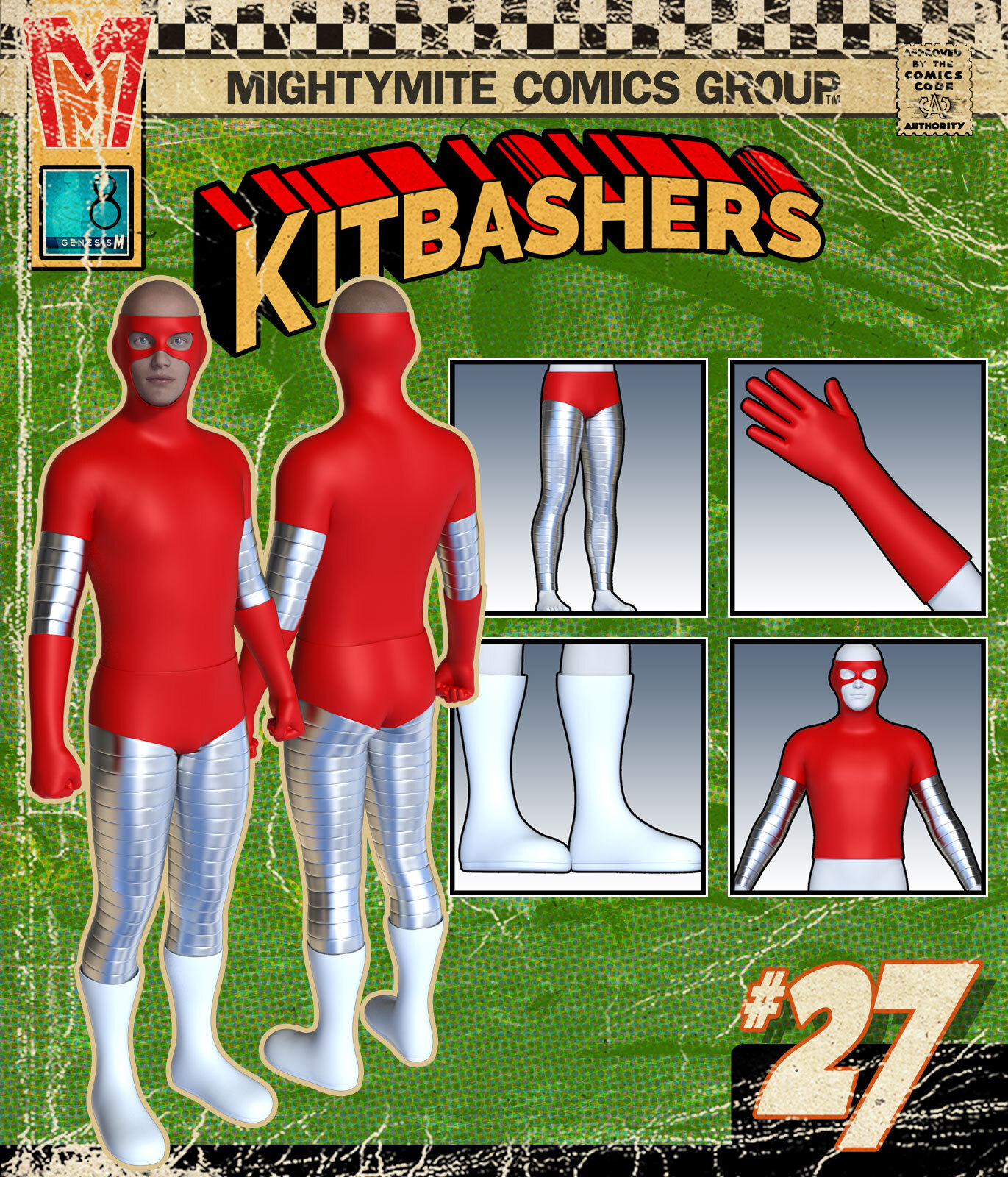 Kitbashers 027 MMG8M by: MightyMite, 3D Models by Daz 3D