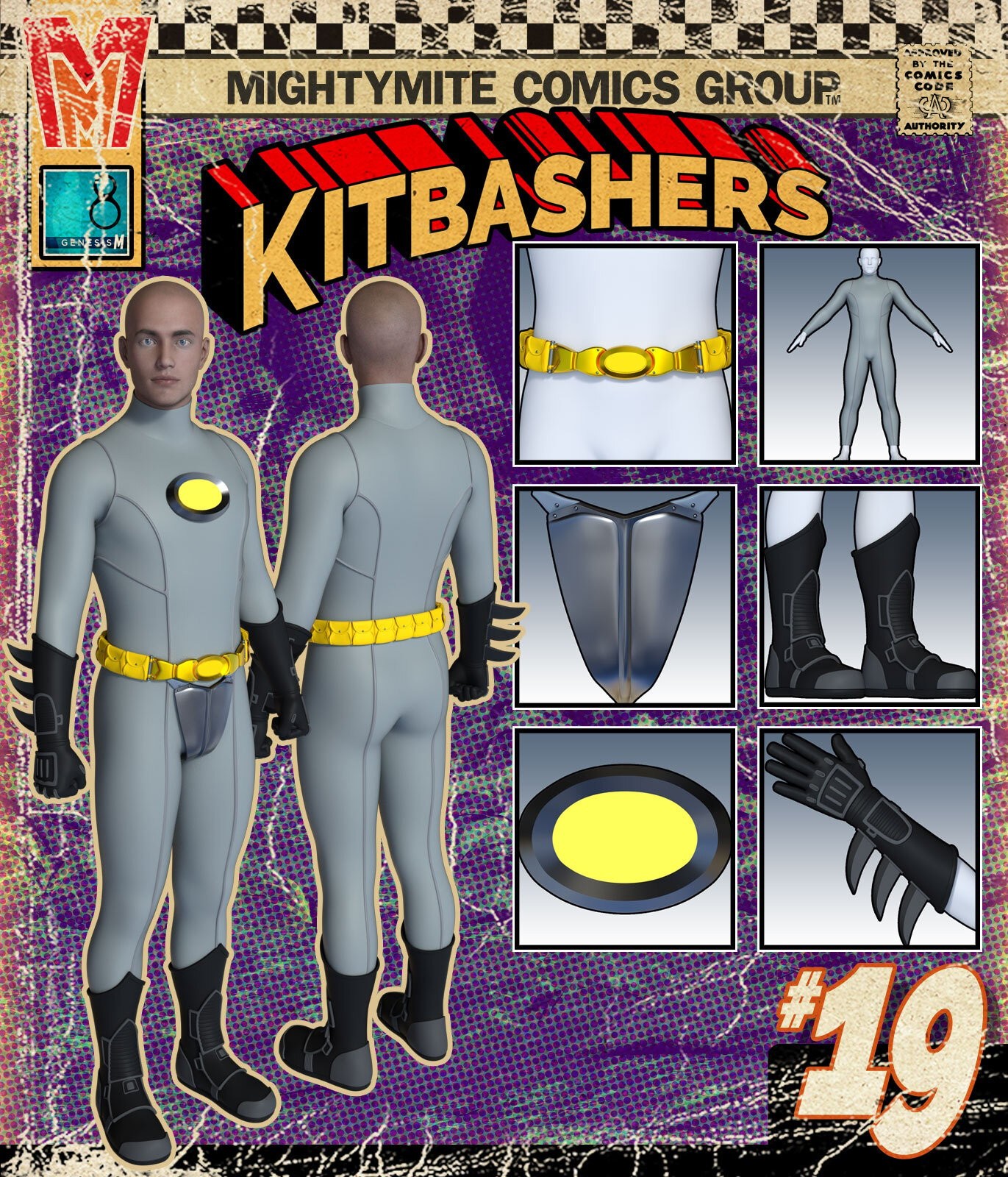 Kitbashers 019 MMG8M by: MightyMite, 3D Models by Daz 3D