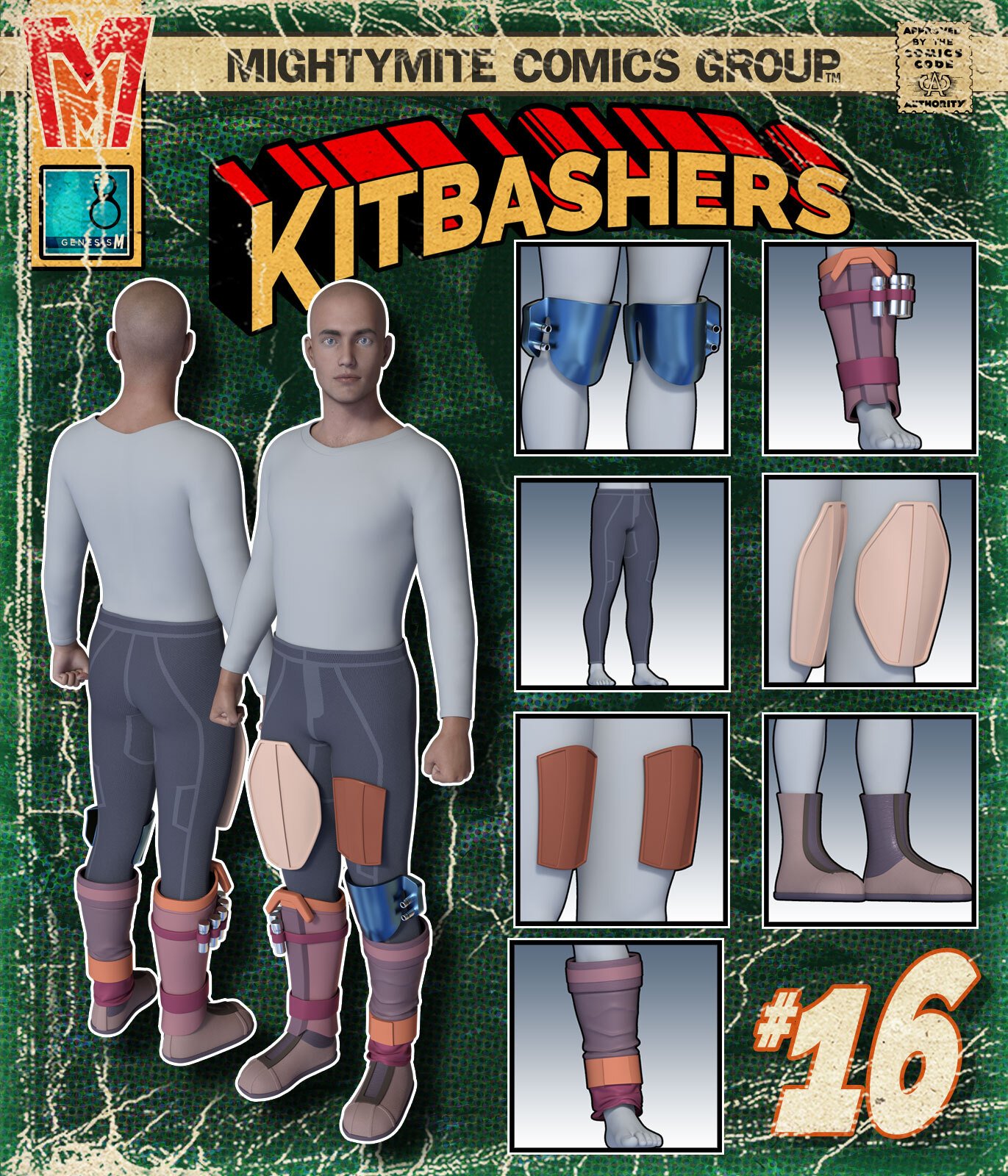 Kitbashers 016 MMG8M by: MightyMite, 3D Models by Daz 3D