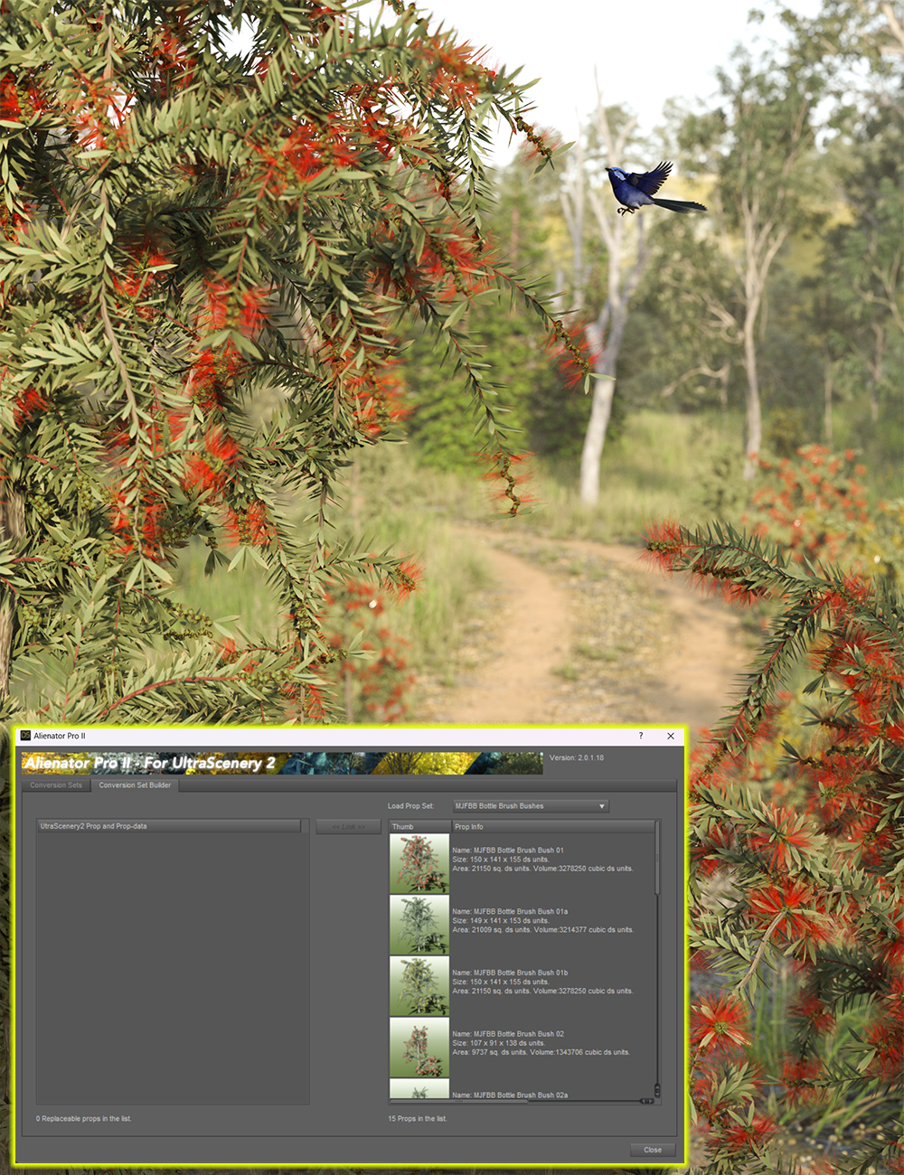 Plant Sets for Alienator Pro 2