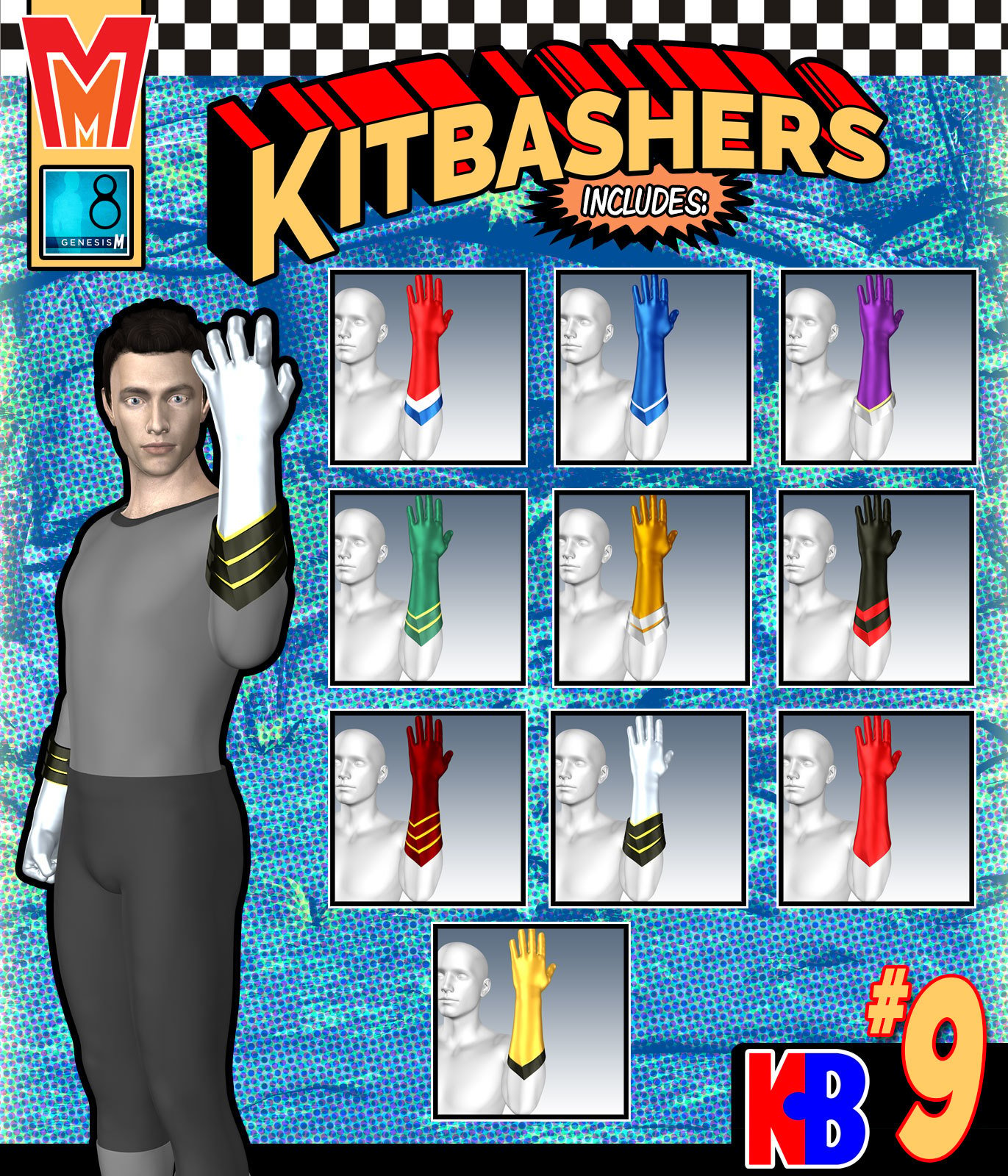 Kitbashers 009 MMG8M by: MightyMite, 3D Models by Daz 3D