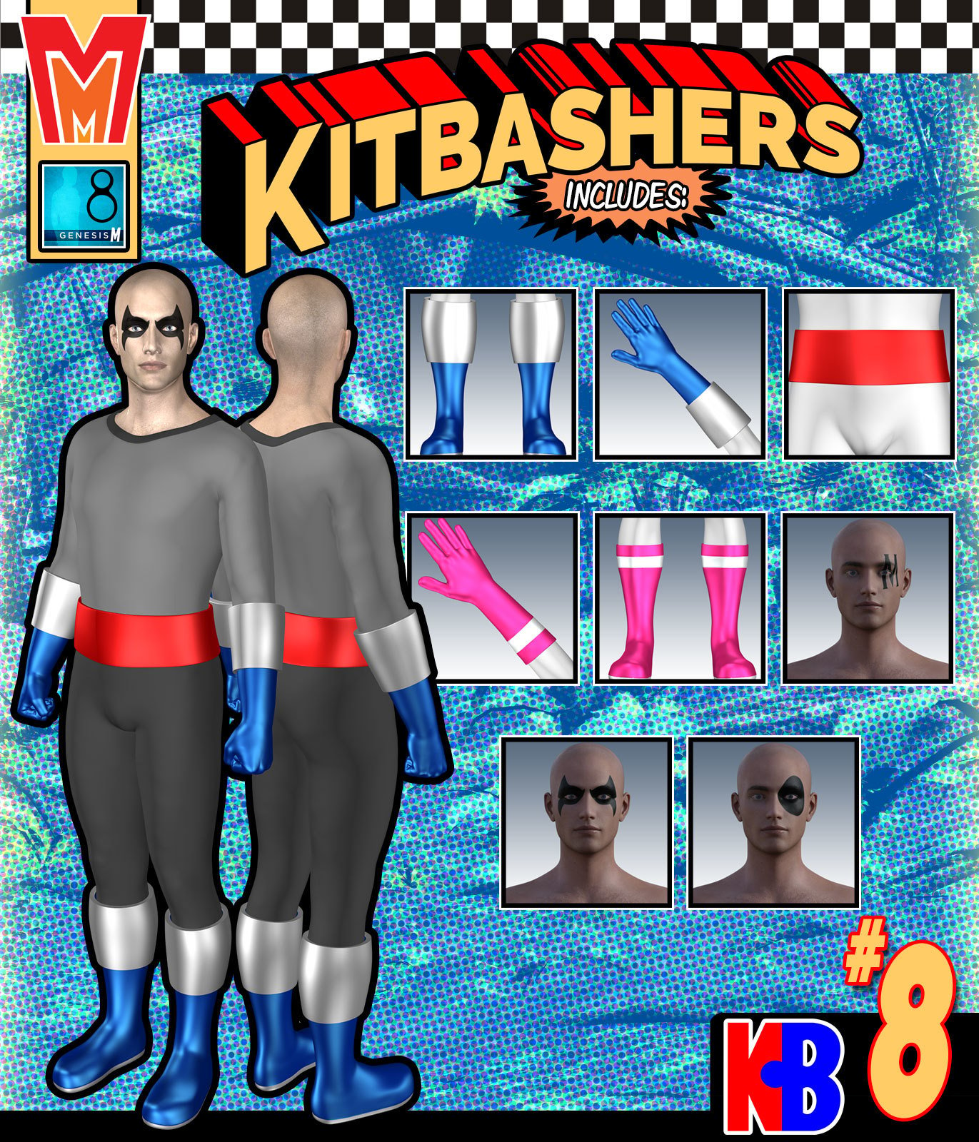 Kitbashers 008 MMG8M by: MightyMite, 3D Models by Daz 3D