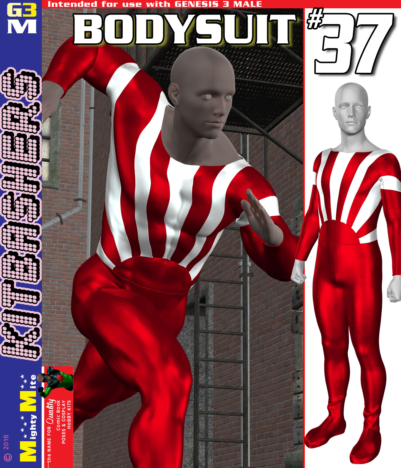 Bodysuit 037 MMKBG3M by: MightyMite, 3D Models by Daz 3D