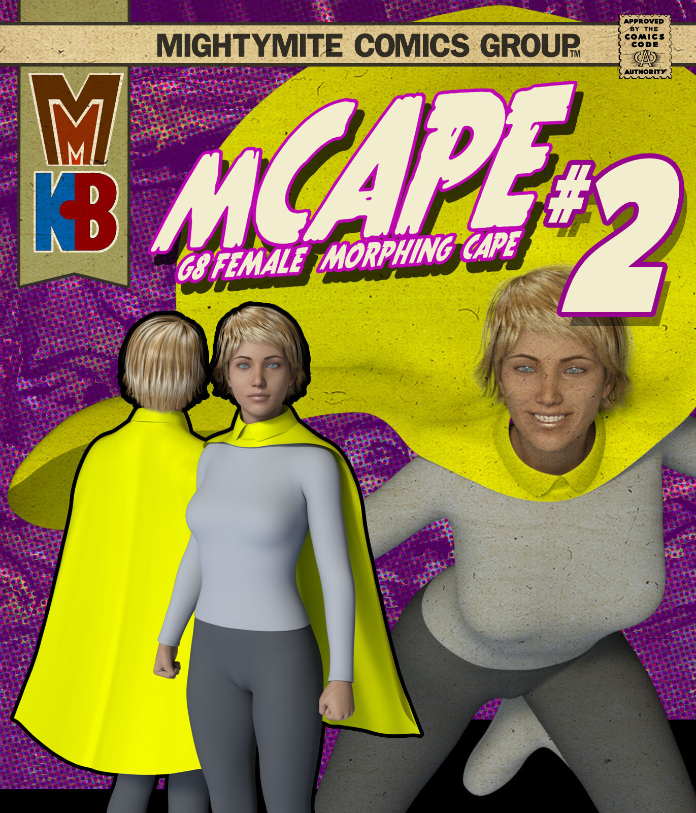 MCape 002 MMKBG8F by: MightyMite, 3D Models by Daz 3D