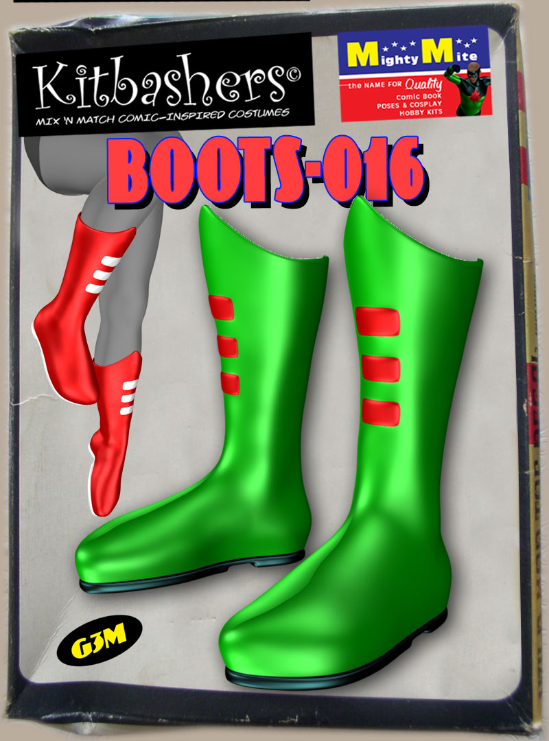 Boots-016 MMKBG3M by: MightyMite, 3D Models by Daz 3D