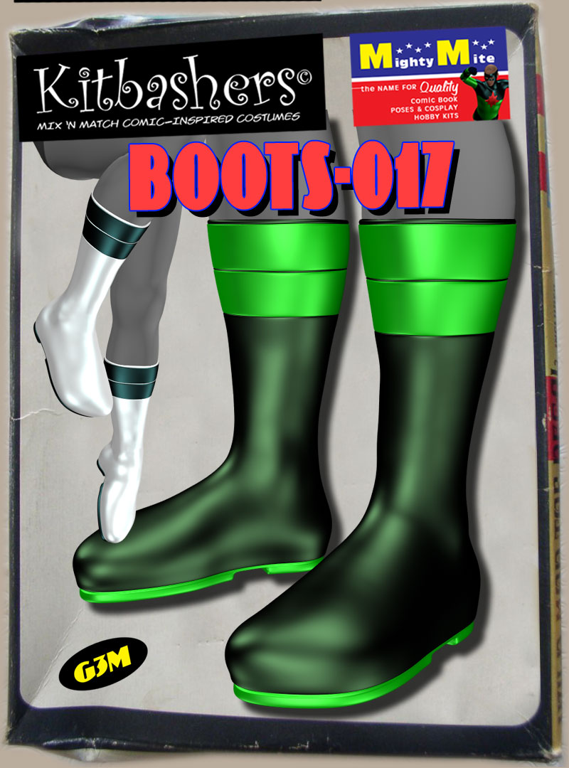 Boots-017  MMKBG3M by: MightyMite, 3D Models by Daz 3D