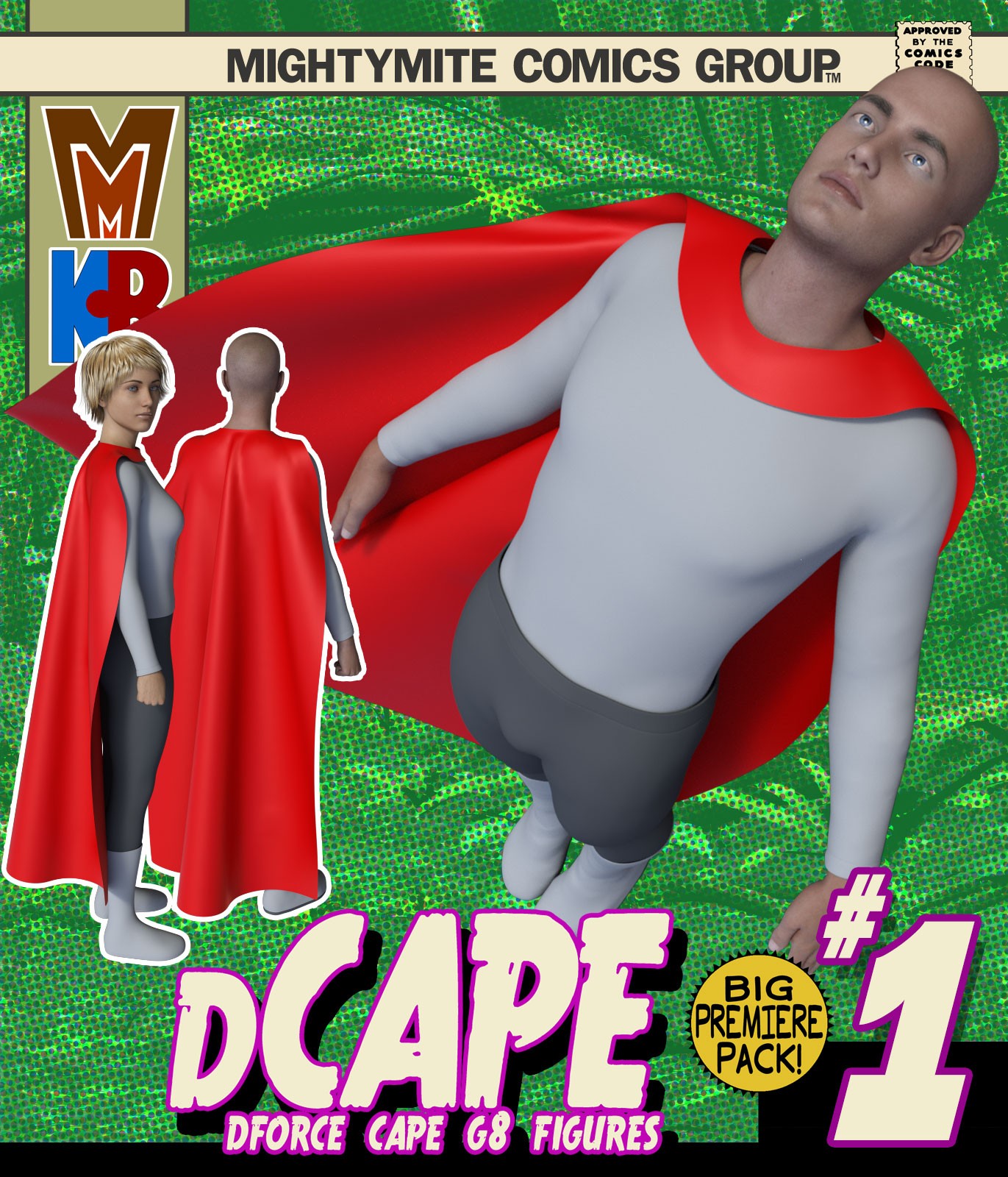dCape 001 MMKBG8 by: MightyMite, 3D Models by Daz 3D