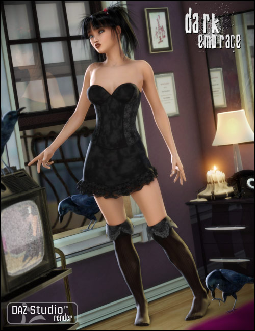 Dark Embrace 3 Dark Embrace 3 by: MindVision G.D.S., 3D Models by Daz 3D