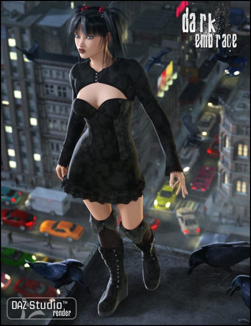 Dark Embrace 3 by: MindVision G.D.S., 3D Models by Daz 3D