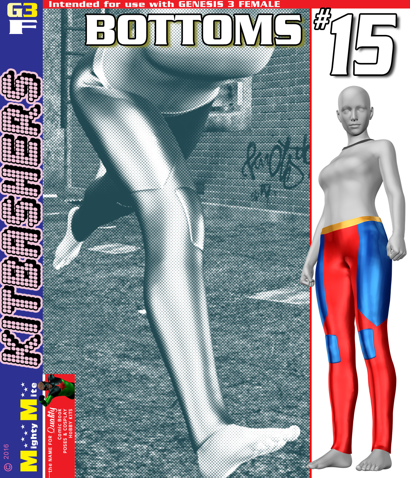 Bottoms 015 MMKBG3F by: MightyMite, 3D Models by Daz 3D