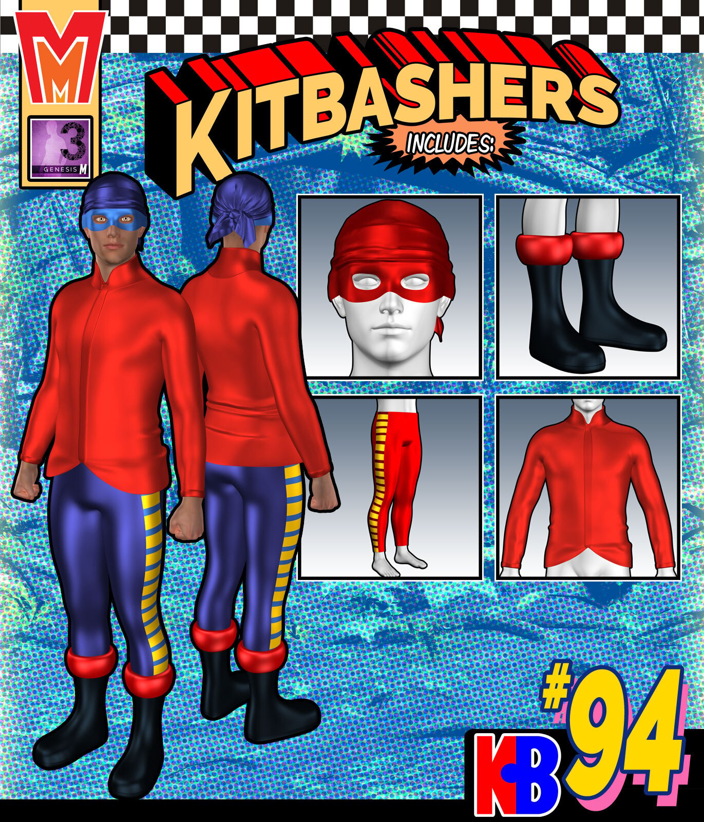 Kitbashers 094 MMG3M by: MightyMite, 3D Models by Daz 3D