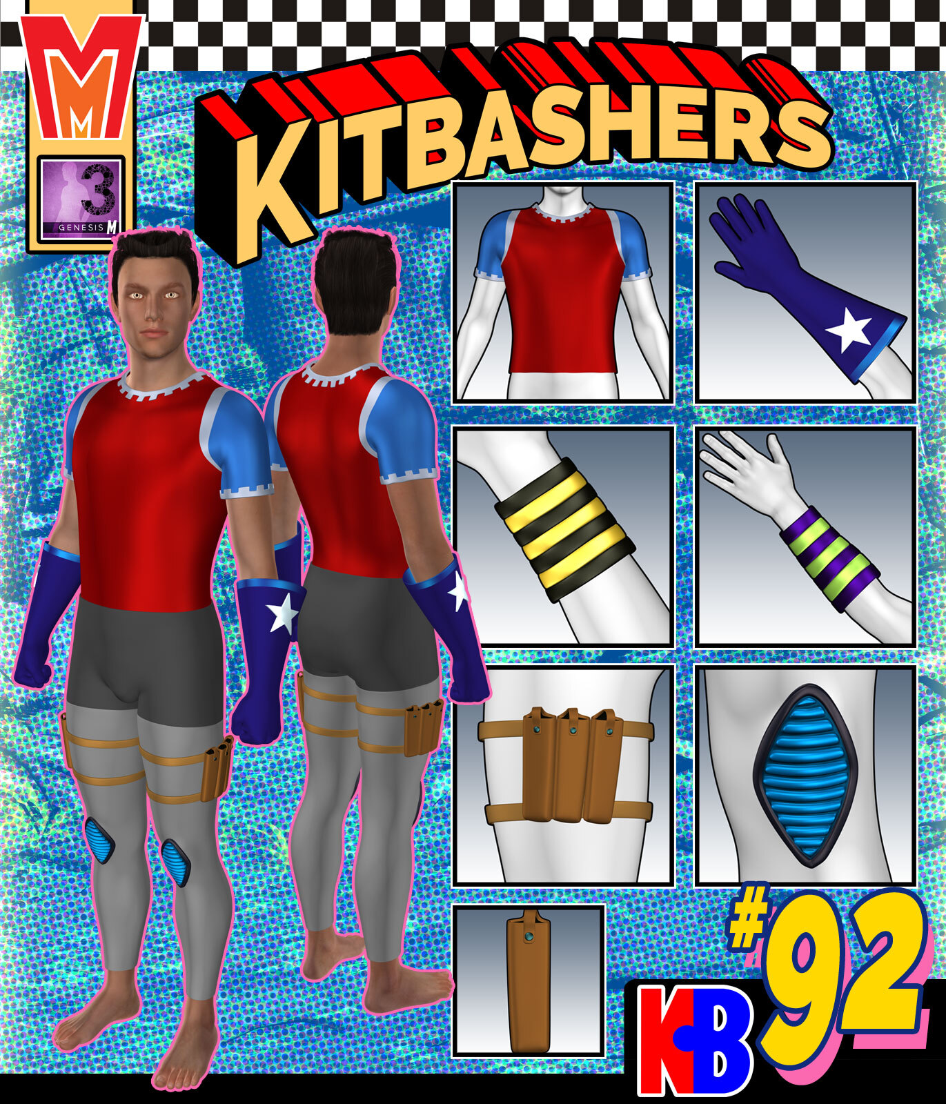 Kitbashers 092 MMG3M by: MightyMite, 3D Models by Daz 3D