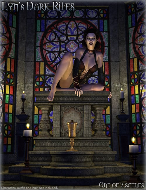 DMR Lynettes Dark Rites DMR Lynettes Dark Rites by: Daniemarforno, 3D Models by Daz 3D