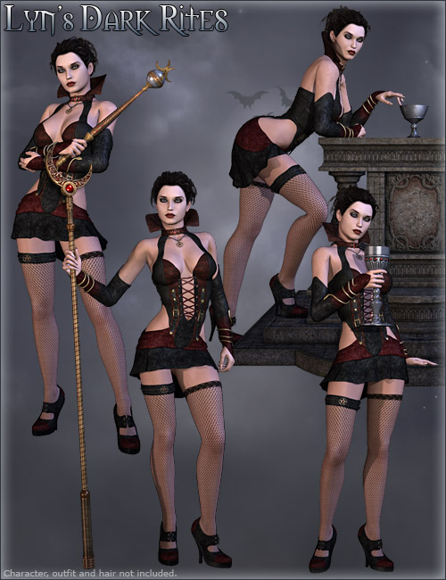 DMR Lynettes Dark Rites DMR Lynettes Dark Rites by: Daniemarforno, 3D Models by Daz 3D