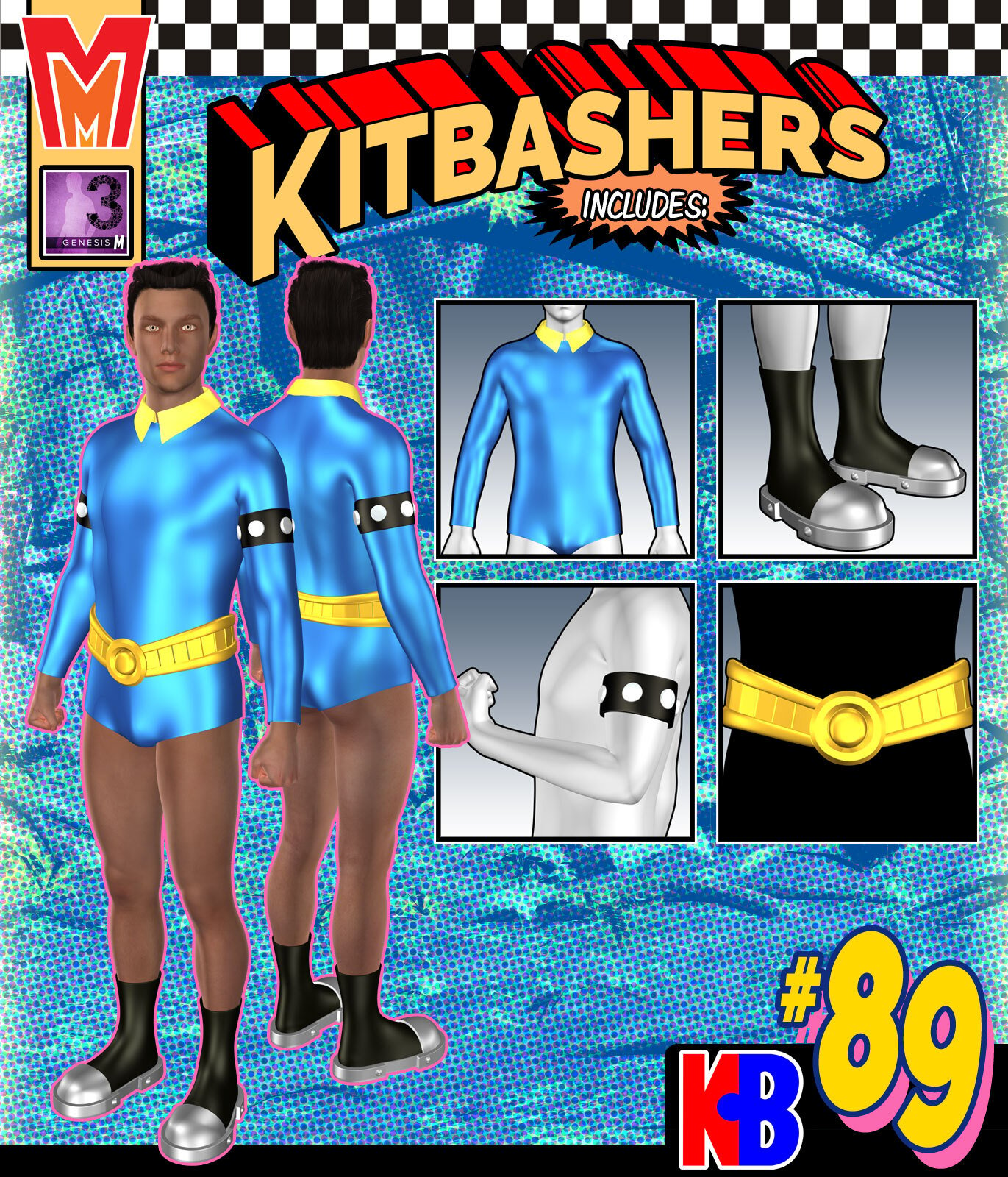 Kitbashers 089 MMG3M by: MightyMite, 3D Models by Daz 3D