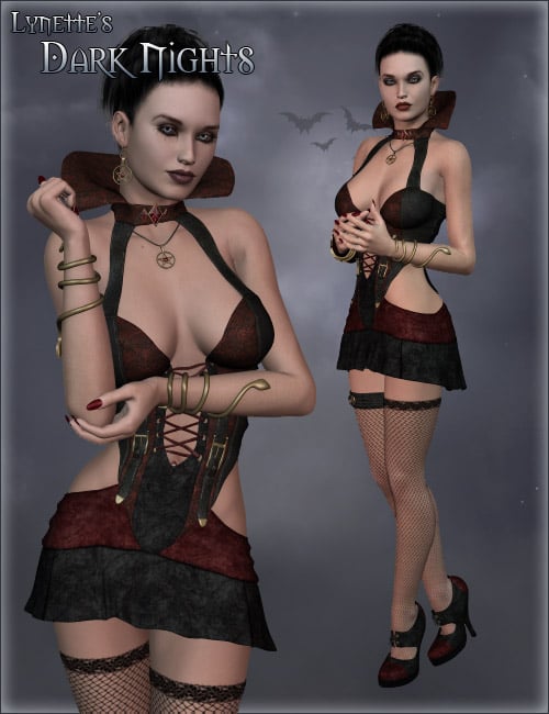 DMR Lynettes Dark Nights DMR Lynettes Dark Nights by: Daniemarforno, 3D Models by Daz 3D