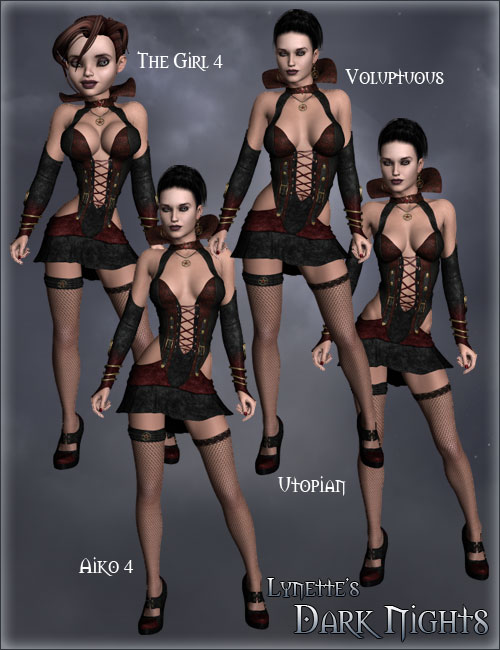 DMR Lynettes Dark Nights DMR Lynettes Dark Nights by: Daniemarforno, 3D Models by Daz 3D