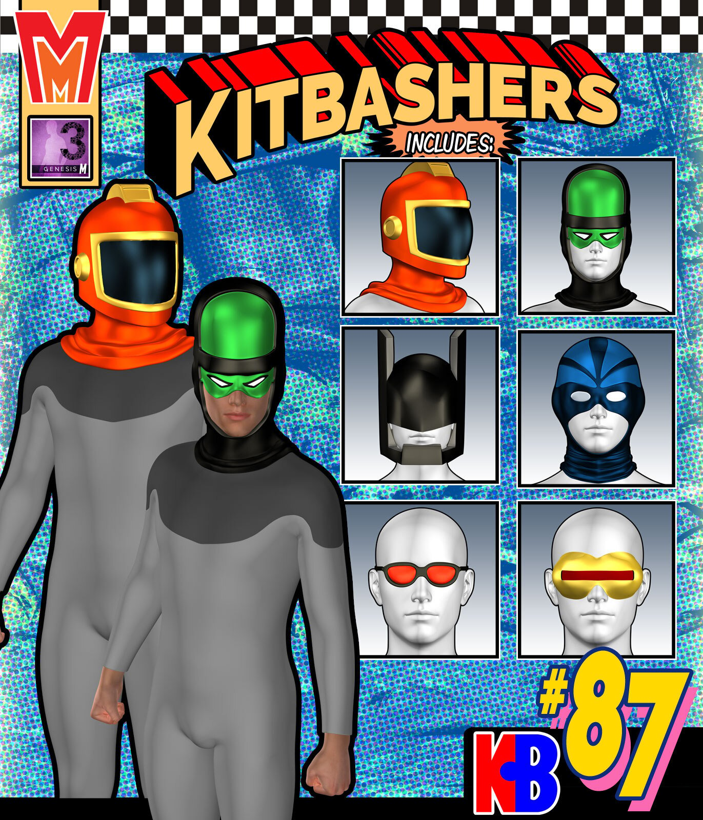 Kitbashers 087 MMG3M by: MightyMite, 3D Models by Daz 3D