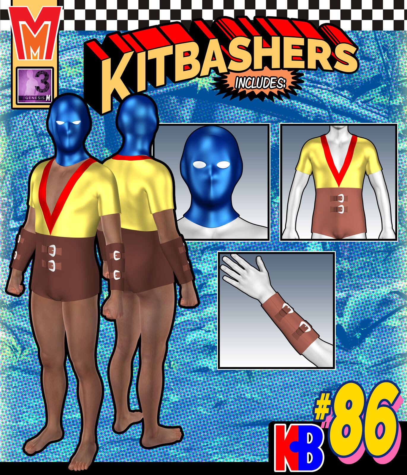 Kitbashers 086 MMG3M by: MightyMite, 3D Models by Daz 3D