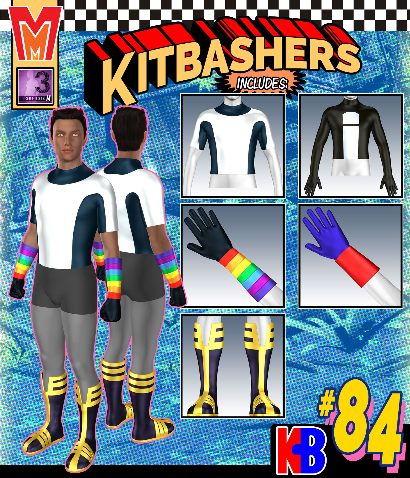 Kitbashers 084 MMG3M by: MightyMite, 3D Models by Daz 3D
