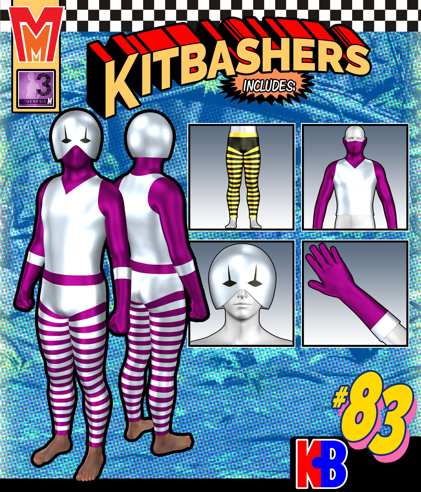 Kitbashers 083 MMG3M by: MightyMite, 3D Models by Daz 3D