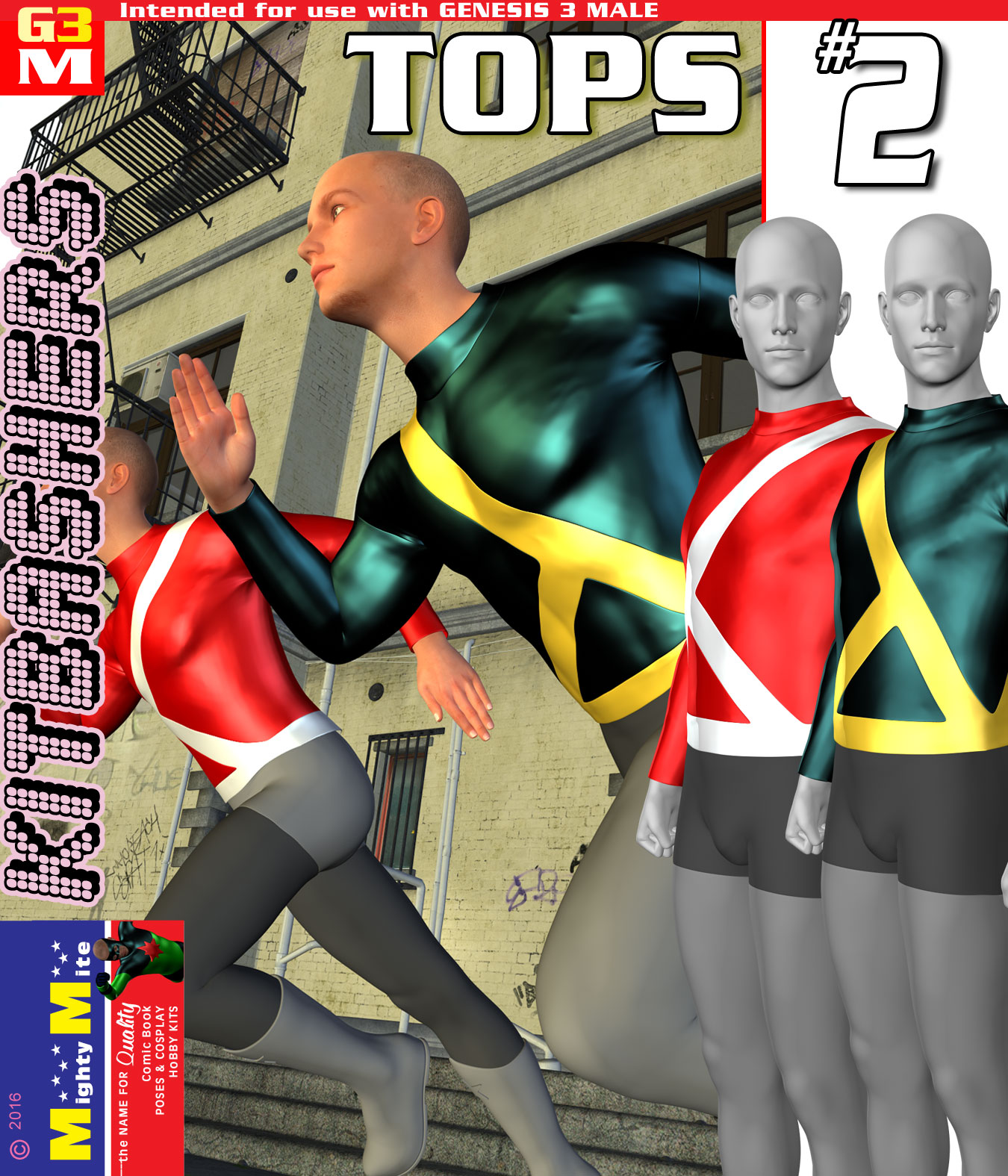 Tops 002 MMKBG3M by: MightyMite, 3D Models by Daz 3D