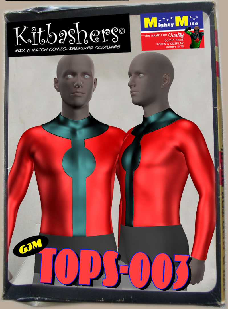Tops 003 MMKBG3M by: MightyMite, 3D Models by Daz 3D